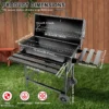1c7c9d56-07d0-48a3-82a5-6af774f762c9 Large Enamel Charcoal BBQ Grill