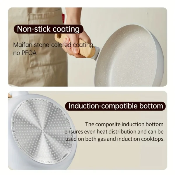 85558c729b130c998c15ccfc9b5a0566.webp COOKER KING Non-Stick Frying Pan