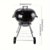 c62b8ab4a272482ab88c8913361cf3c1-goods Compact Stainless Steel Charcoal Grill